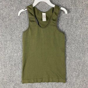 Colorful Tank Top Girls One Size Green Polyester Blend OS